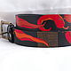Order CHILI PEPPERS belt leather. ZERGY. Livemaster. . Straps Фото №3