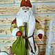 Santa Claus.Toys: Santa Claus from wool, Ded Moroz and Snegurochka, Moscow,  Фото №1