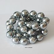 Материалы для творчества handmade. Livemaster - original item Pearl beads, Majorca, grey, cut.(№149). Handmade.