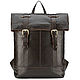 Benjamin leather backpack (dark brown), Backpacks, St. Petersburg,  Фото №1