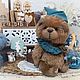Тедди мишка — Коллекционная интерьерная игрушка ручной работы, teddy, Мишки Тедди, Ростов-на-Дону,  Фото №1