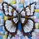 Картина маслом с бабочкой Интерьерная картина, Картины, Сочи,  Фото №1