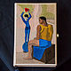 Order Clutch book 'Girl on the Ball' by Pablo Picasso. BookShelf. Livemaster. . Clutches Фото №3