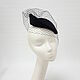 Order Evening hat 'Nataly' with a veil. Color black. Exclusive HATS. LANA ANISIMOVA.. Livemaster. . Hats1 Фото №3