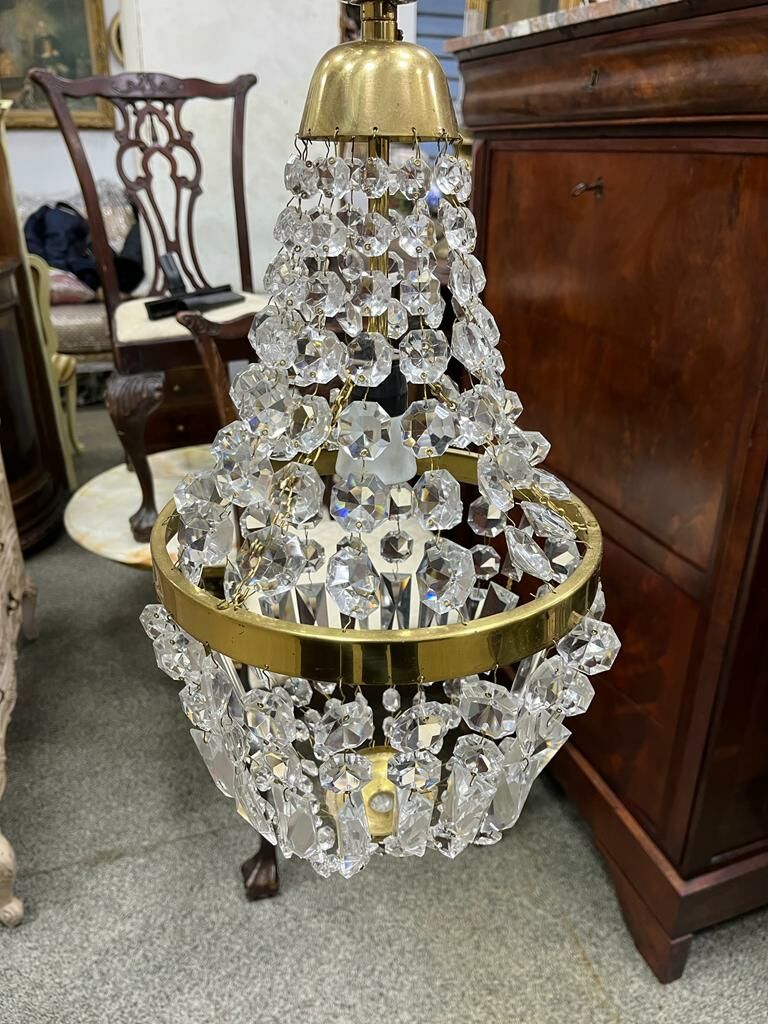 Винтаж: Люстра хрустальная Чехословакия в интернет-магазине на Ярмарке ...