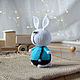 Order Bunny knitted Mick. fesartdecor (fesartdecor). Livemaster. . Stuffed Toys Фото №3