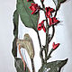 Ceiling Lamp Tropical Flowers. Chandeliers. Elena Zaychenko - Lenzay Ceramics. Online shopping on My Livemaster.  Фото №2