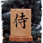 Сувениры и подарки handmade. Livemaster - original item Samurai sign. Handmade.