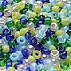10g Miyuki 11/0 mix 14 round gemstones, Japanese beads, Beads, Chelyabinsk,  Фото №1