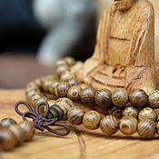Фен-шуй и эзотерика handmade. Livemaster - original item Buddhist rosary Mala from wenge on 108 grains 6 mm. Handmade.