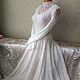 Dress elegant' Bride ' handmade. Wedding dresses. hand knitting from Galina Akhmedova. My Livemaster. Фото №6