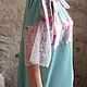 Summer light tunic mint and lilac color made of knitwear and silk. Tunics. Charmante Tutenafelt (crealanafr). My Livemaster. Фото №5