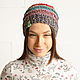 Order Product copy Beanie hat made of hemp, rainbow color #087. Hemp bags and yarn | Alyona Larina (hempforlife). Livemaster. . Caps Фото №3