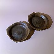 Конфетница из кипариса деревянная посуда