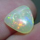 Эфиопский опал капля Freeform 3,1 ct (11,5*12*5 мм). Кабошоны. Сокрытое в Листве. Ярмарка Мастеров.  Фото №6