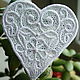 Embroidery applique heart patch termo FSL free, Applications, Moscow,  Фото №1