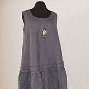Одежда handmade. Livemaster - original item Linen dress summer.. Handmade.