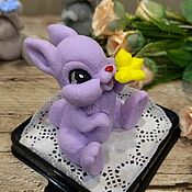 Косметика ручной работы handmade. Livemaster - original item soap: Bunny with butterfly. Handmade.