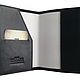 Order Buy passport cover genuine leather (black color etc.). EZCASE - Leather Design Studio. Livemaster. . Passport cover Фото №3