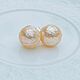 ' Nectar ' poussettes with natural pearls. Stud earrings. luxuryclub. My Livemaster. Фото №4