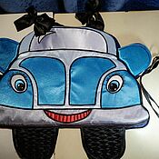 Одежда детская handmade. Livemaster - original item carnival costume: The car is blue. Handmade.