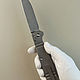 Заказать Складной нож SHOKUROFF M2104-115 mm D2 стоунвош/база. Мастерская ART QUEEN. Ярмарка Мастеров. . Ножи Фото №3