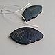 Order Long earrings made of wood. TETstudio. Ecostyle.. Livemaster. . Earrings Фото №3