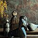 Плотницкая игрушка русский Север предки купить подарок. Интерьерная кукла. Ручная сказка. Ярмарка Мастеров.  Фото №5