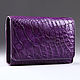 Women's wallet made of genuine crocodile leather IMA0216N5, Wallets, Moscow,  Фото №1