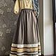 Order  Skirt linen MIDI ' Dakine». Living ECO clothing. Livemaster. . Skirts Фото №3