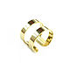 Gold wide ring without stones 'Style'phalanx ring, Phalanx ring, Moscow,  Фото №1
