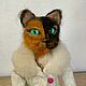 Portrait Pet Toy Cat. Felted Toy. silk wool. Online shopping on My Livemaster.  Фото №2
