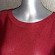 Платье "Рубин" 100% шелк. Платья. Вера / Kirshvery_knit (kirshvery) (kirshvery). Ярмарка Мастеров.  Фото №5
