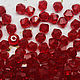 Bicone Siam 4mm 10 PCs. Beads1. agraf. My Livemaster. Фото №4