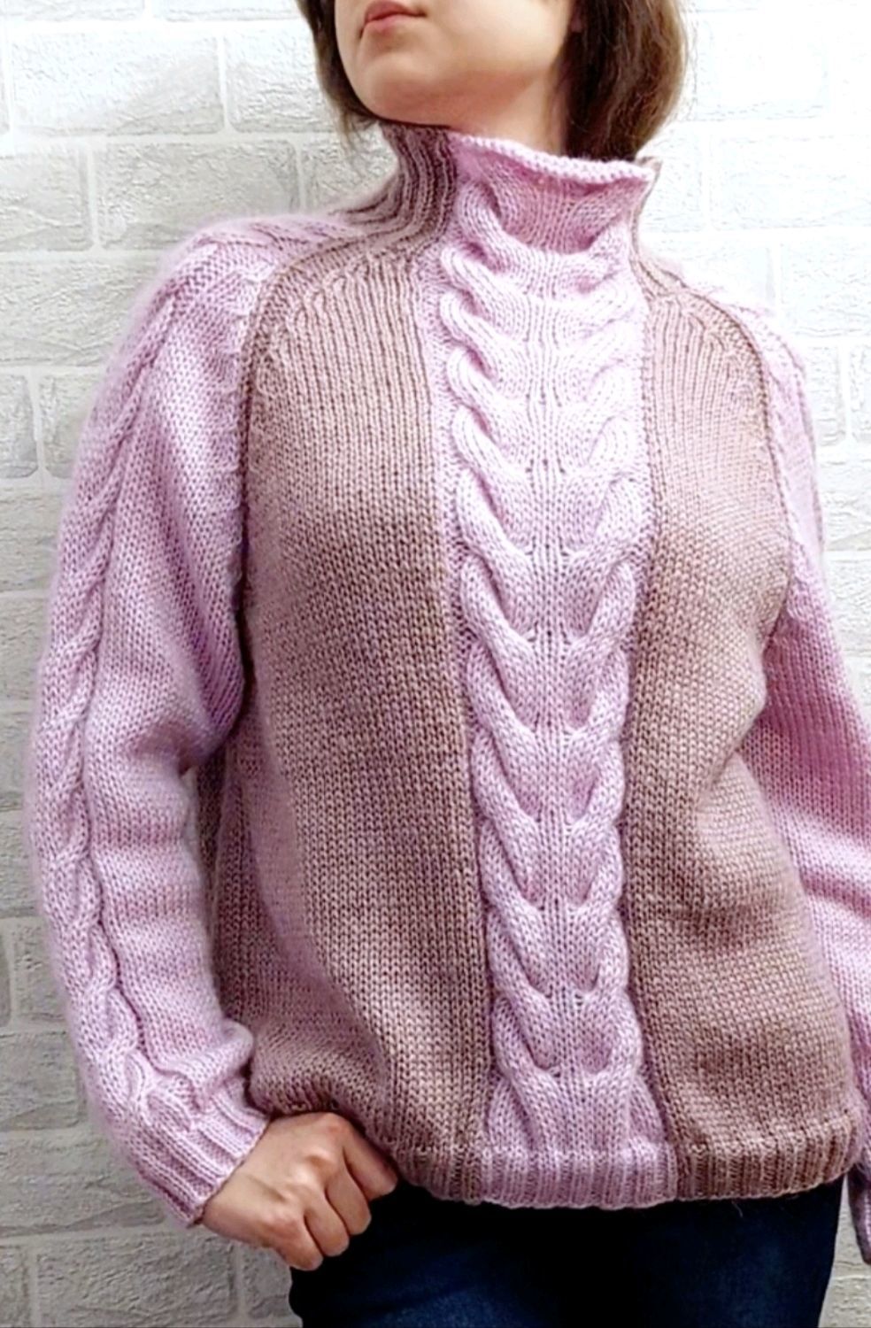 Вязание женского свитера
