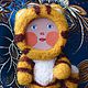 brooch Tiger. Children's carnival. Brooches. Brooches. Online shopping on My Livemaster.  Фото №2
