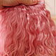Mohair tress (pink) (accessories for dolls). Doll hair. Hair and everything for dolls. My Livemaster. Фото №5