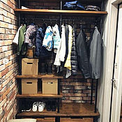 Стильный гардеробный шкаф №45