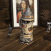 Винтаж: Антикварная ваза для фруктов арт нуво Германия