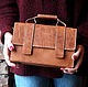 Handbag leather handmade. Classic Bag. LITTLE BIRDS leather crafts. Online shopping on My Livemaster.  Фото №2