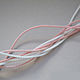Vintage: Vintage cord color in assortment: pink or white, Cords, Moscow,  Фото №1