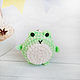 Plush frog keychain. Fun. fairy Polina. My Livemaster. Фото №5