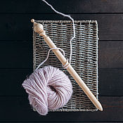 Материалы для творчества handmade. Livemaster - original item Brumstick (stick) for Peruvian knitting with a diameter of 18 mm. Br2. Handmade.