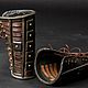 Order Leather Bracers with lacing. Workshop Sokol. Livemaster. . Bracers Фото №3