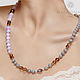 Order Grey purple Triple bracelet - beads. Mala by Jemma. Livemaster. . Bead bracelet Фото №3