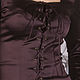 Шелковая блузка на шнуровке Cabare(D). Блузки. POLINA EFIMOVA. Интернет-магазин Ярмарка Мастеров.  Фото №2