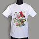 Заказать T-Shirt Bouquet. Decades (Natalya). Ярмарка Мастеров. . T-shirts Фото №3