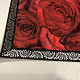 Tarot tablecloth 49h49 cm.' Roses'furniture velour. Tarot cards. taronessa. My Livemaster. Фото №4