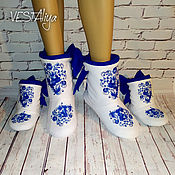 Обувь ручной работы handmade. Livemaster - original item Porcelain boots. Handmade.
