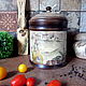 Big box 'Tuscany' (Linden). Jars. Things history. My Livemaster. Фото №6